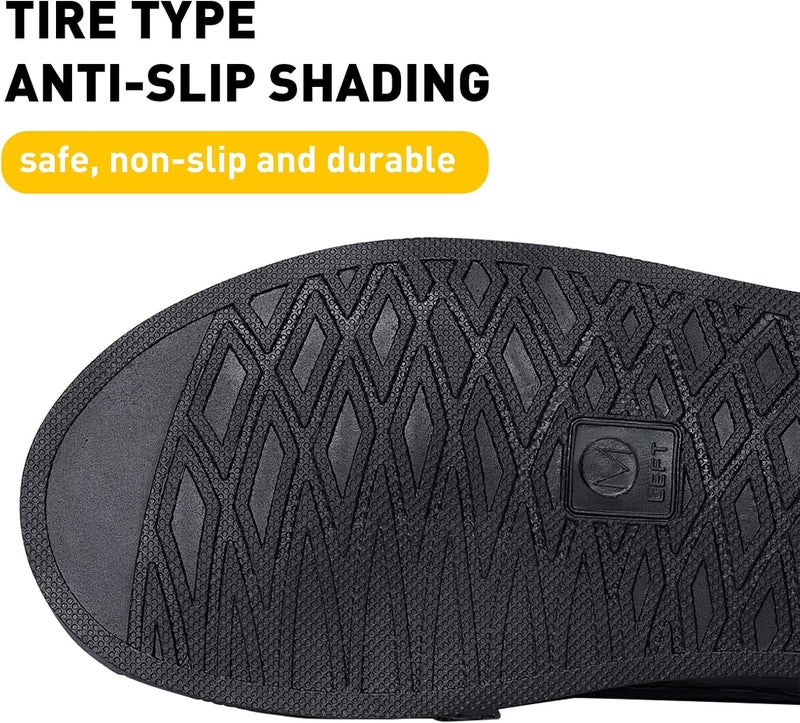 MODIGT Rain Boot Shoes Cover Men Women Waterproof Anti-Silp PVC Shoes Cover Reusable & Foldable Overshoes for Cycling Fishing Washing - Image 3